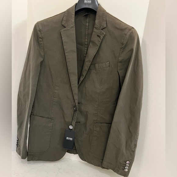 Hugo Boss Other - Hugo Boss Olive Performance Jacket